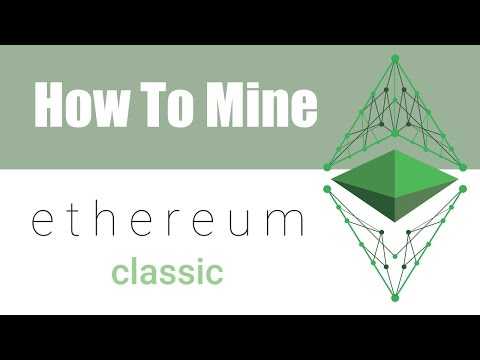 How To Mine Ethereum Classic ETC On Windows