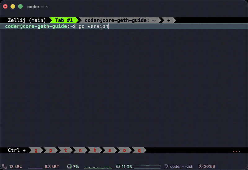 Checking that Go 1.27.2 is installed