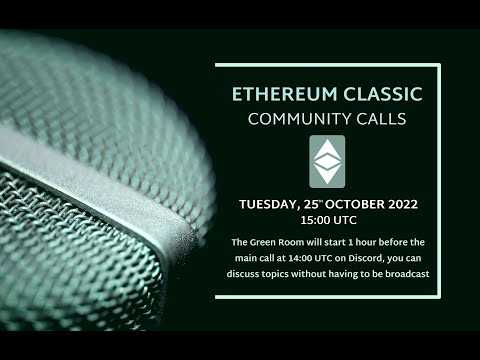 ETC Community Call 030 2022-10-25