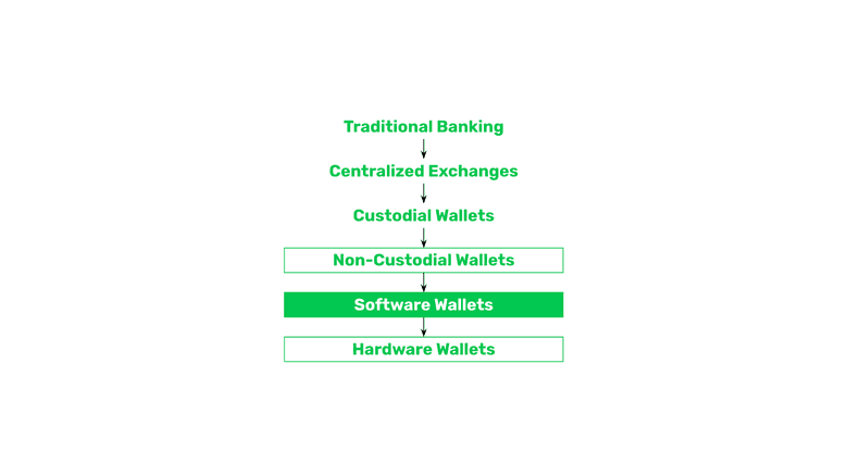 Software wallets.