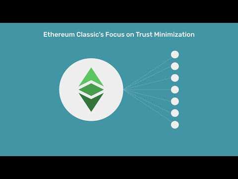 Ethereum Classic's Focus on Trust Minimization