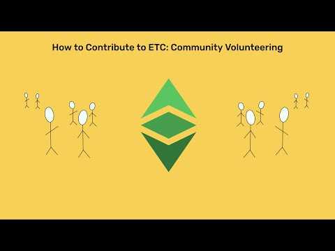 How to Contribute to ETC: Community Volunteering